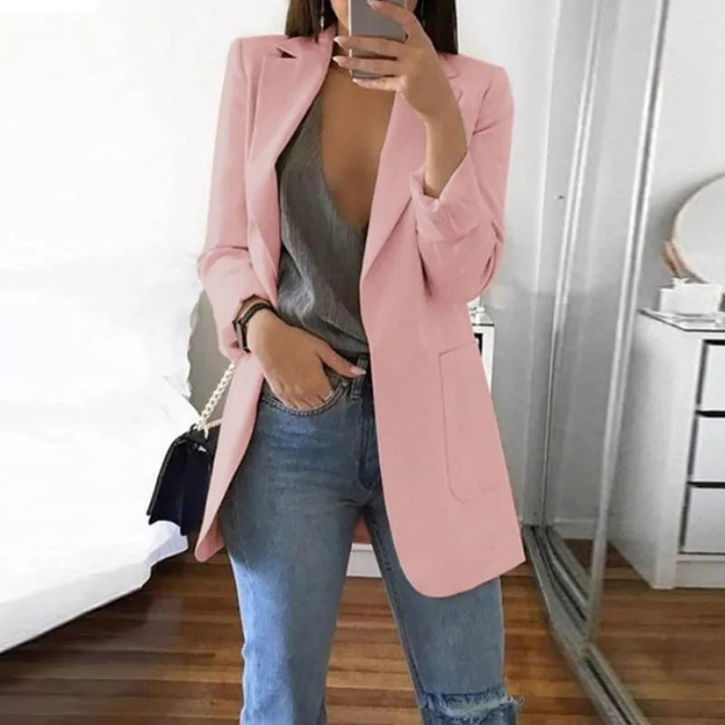 Blazer de streetwear tendance élégant et slim
