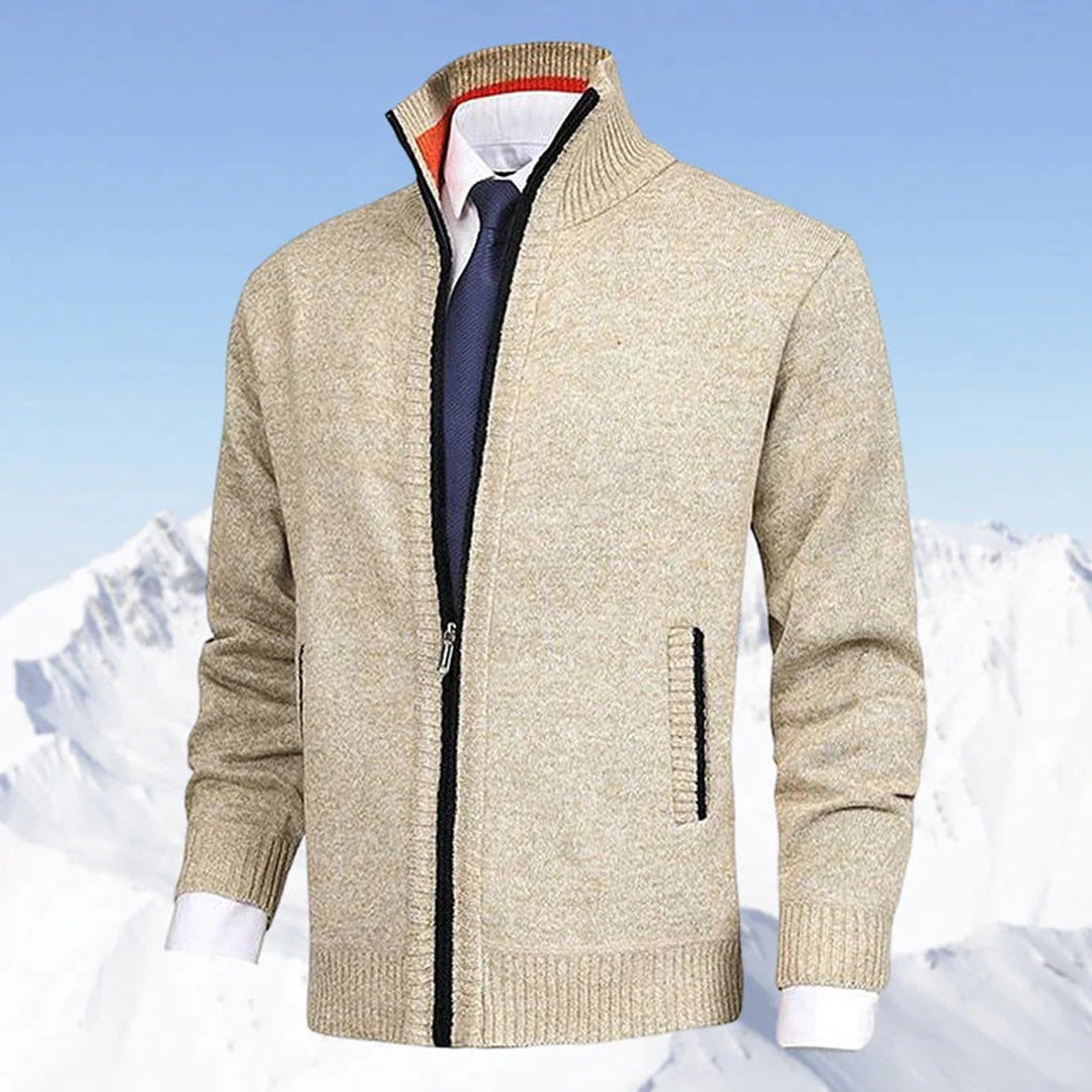 Herren Steppjacke Zip-Up Modern - IdealeKleiden