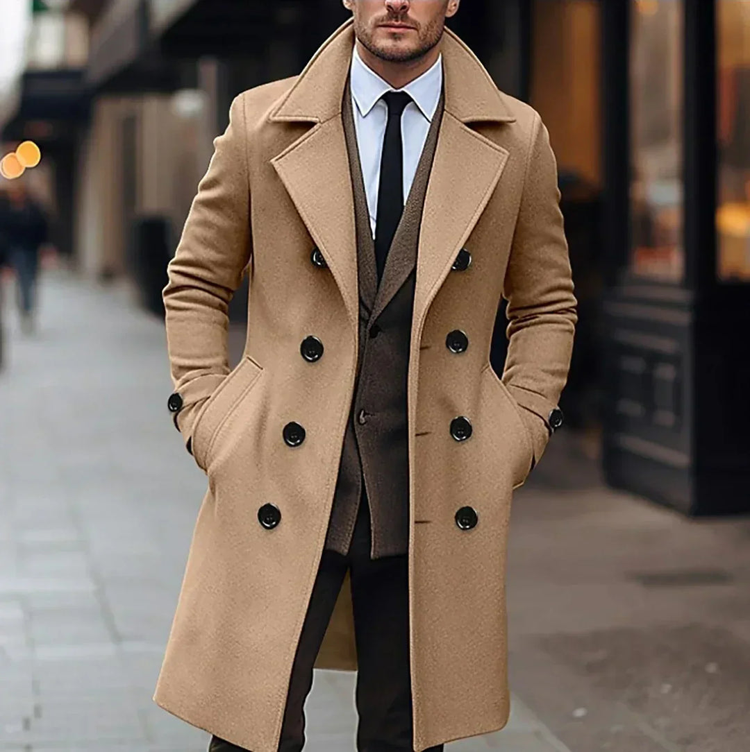 Veste en laine pour homme élégante et chaude