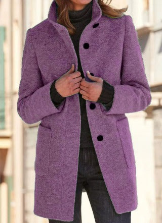 Manteau d'hiver élégant en laine