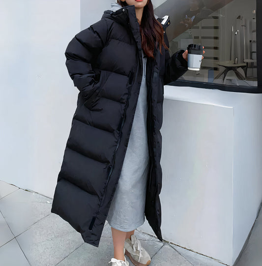 Wintermantel Damen Lang Mit Kapuze - IdealeKleiden