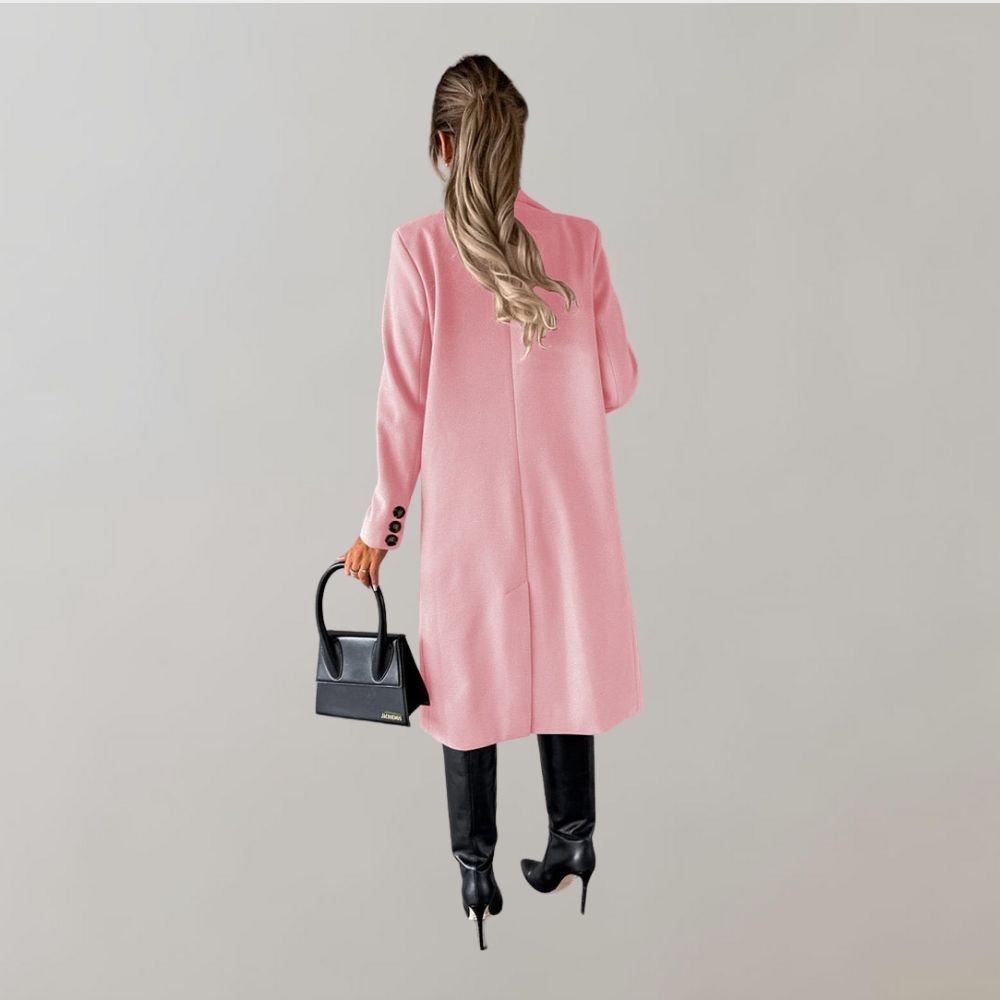 Lange Damenjacke Zwischenjackett Damenmode - IdealeKleiden