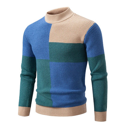 Pull pour homme confortable col rond décontracté