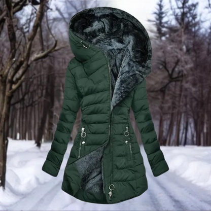 Manteau en peluche pour femmes Veste d'hiver chaude