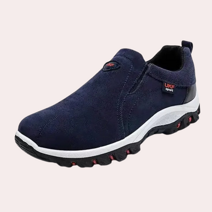 Chaussures confortables pour hommes avec semelle souple en caoutchouc