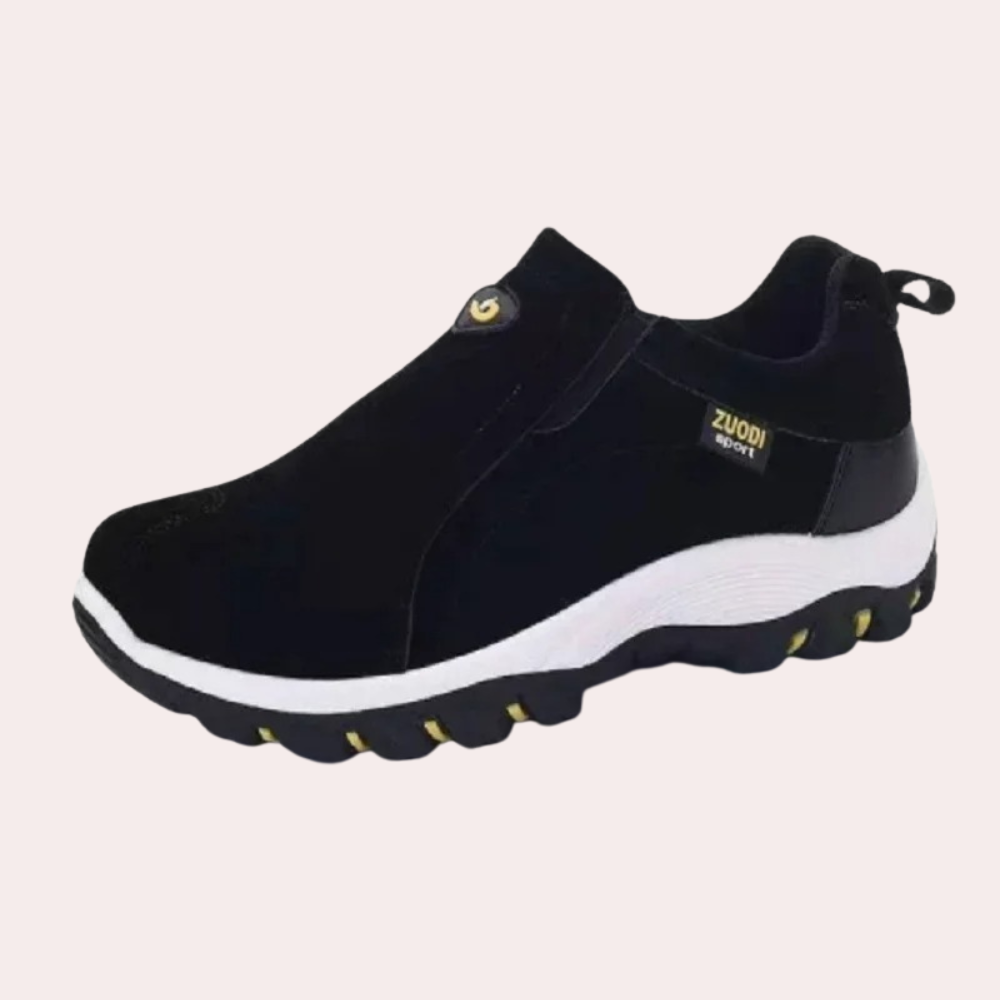 Chaussures confortables pour hommes avec semelle souple en caoutchouc
