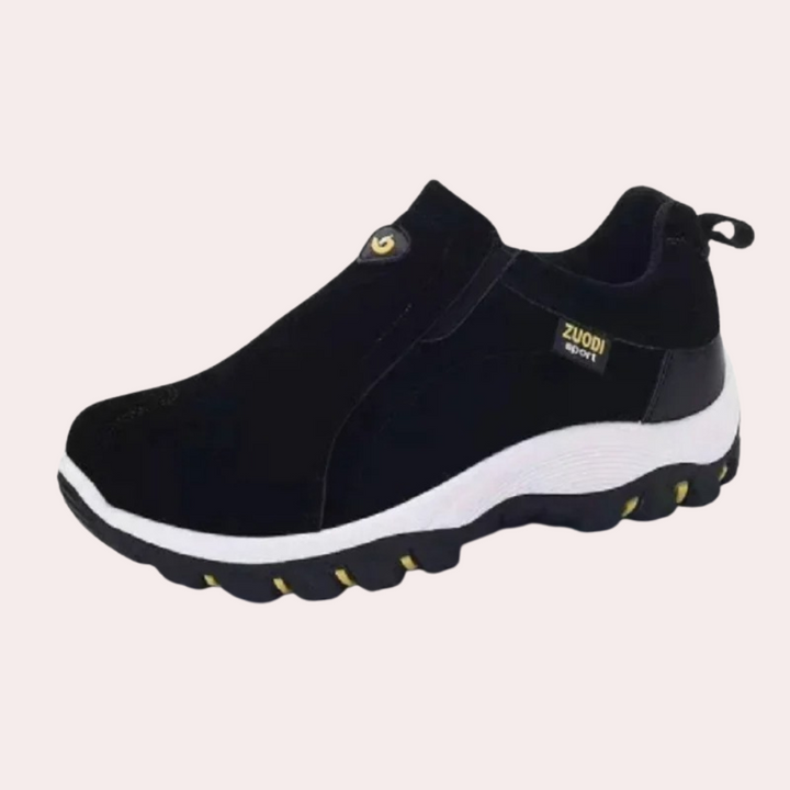Chaussures confortables pour hommes avec semelle souple en caoutchouc