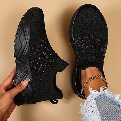 Baskets confortables orthopédiques pour femme