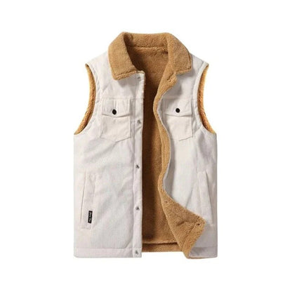 Veste de randonnée laine d'agneau chaude isolée