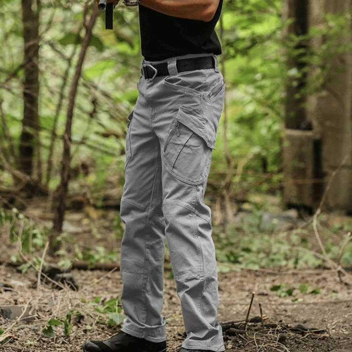 Pantalon de randonnée tactique pour hommes style cargo