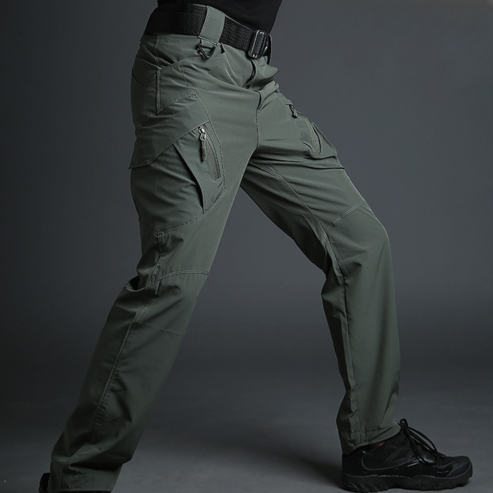 Pantalon de randonnée tactique pour hommes style cargo