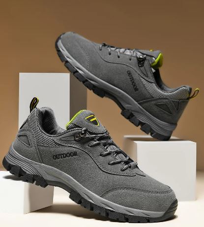 Chaussures de randonnée antidérapantes pour hommes à fermeture rapide