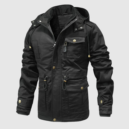 Veste d'extérieur pratique en coton