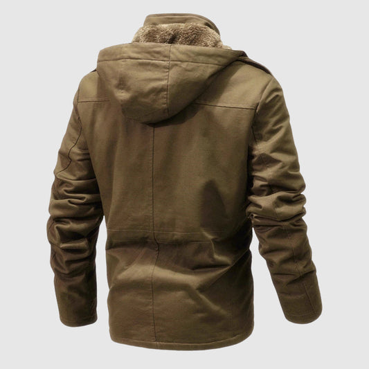 Robuste Outdoorjacke Warm Isoliert Für Männer - IdealeKleiden