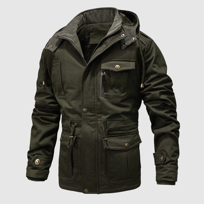 Veste d'extérieur pratique en coton