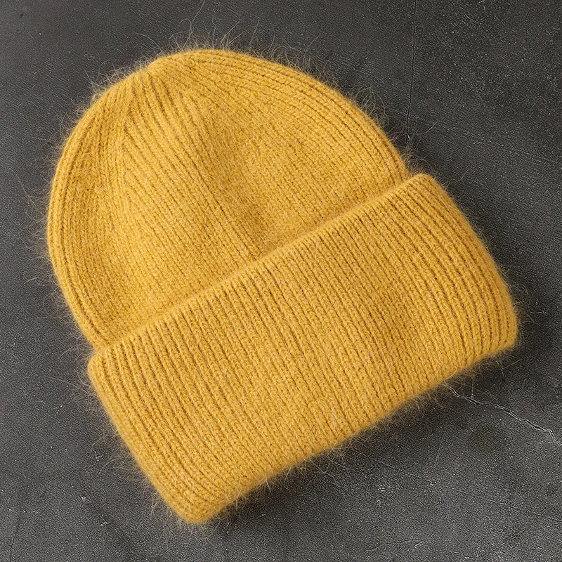 Bonnet en maille stylé pour femme