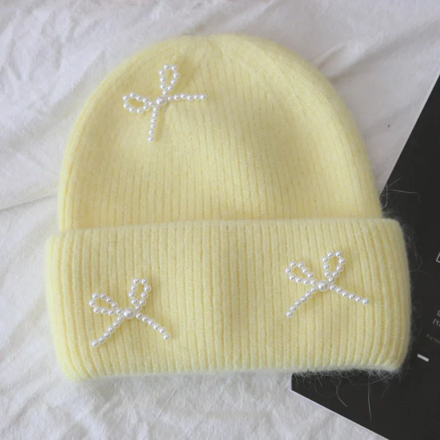 Bonnet en maille stylé pour femme