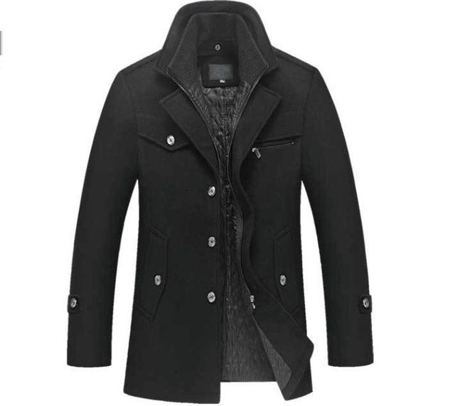 Veste en laine classique élégante pour hommes