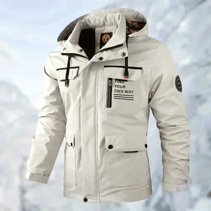 Veste d'extérieur chaude et isolée pour homme - Hiver