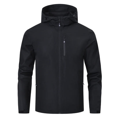 Veste d'extérieur pour homme légère et imperméable