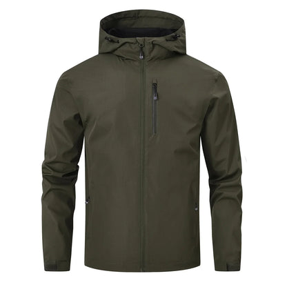 Veste d'extérieur pour homme légère et imperméable