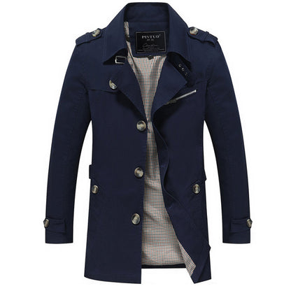 Trench-coat homme élégant imperméable