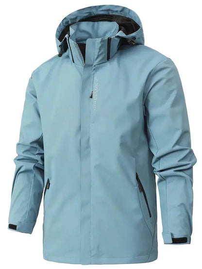 Veste légère d'extérieur unisexe coupe-vent