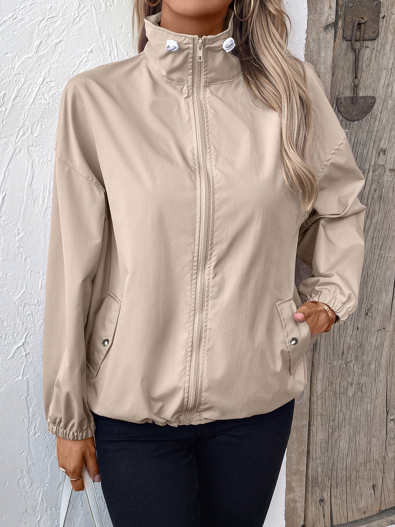 Veste de pluie pour femme Imperméable Pratique