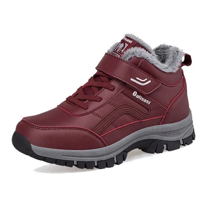 Bottes de neige imperméables femme Chaudes et élégantes