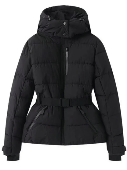 Doudoune imperméable chaude isolée à capuche