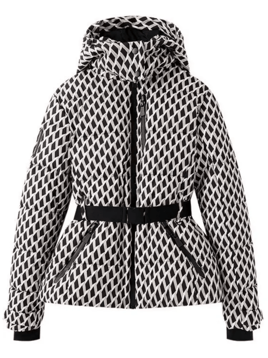 Doudoune imperméable chaude isolée à capuche