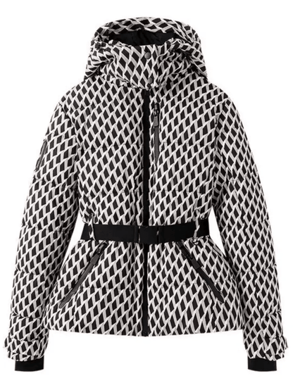 Doudoune imperméable chaude isolée à capuche