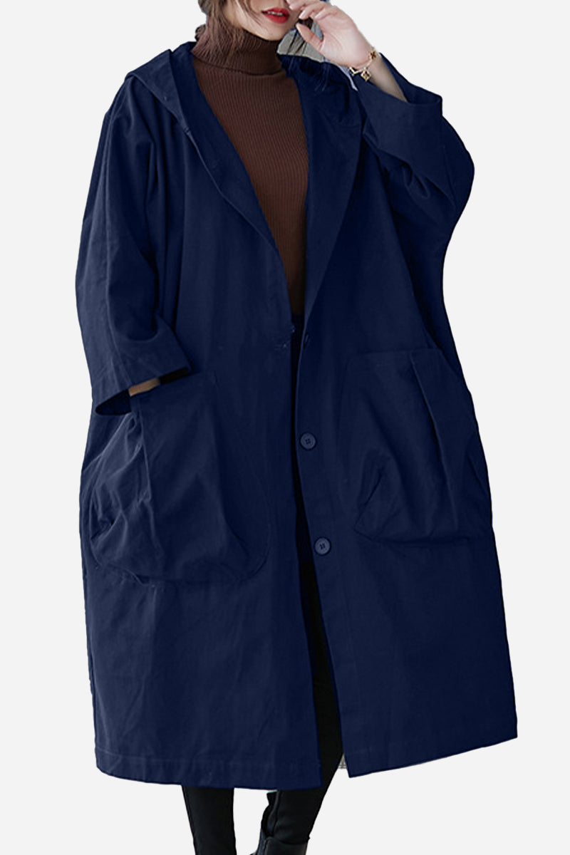 Grand coupe-vent femme rouge grande taille