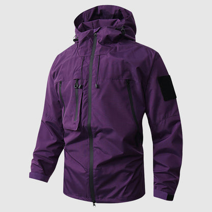 Veste de randonnée homme capuche outdoor