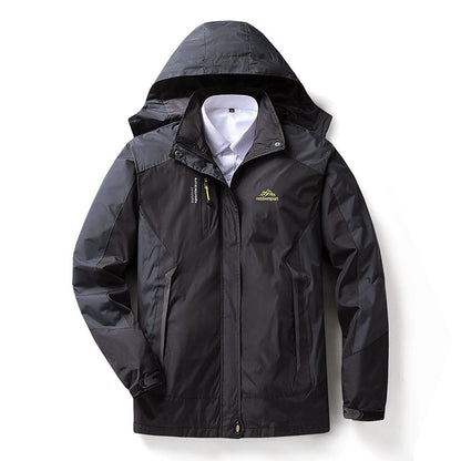 Veste de randonnée sport imperméable à capuche pour femme