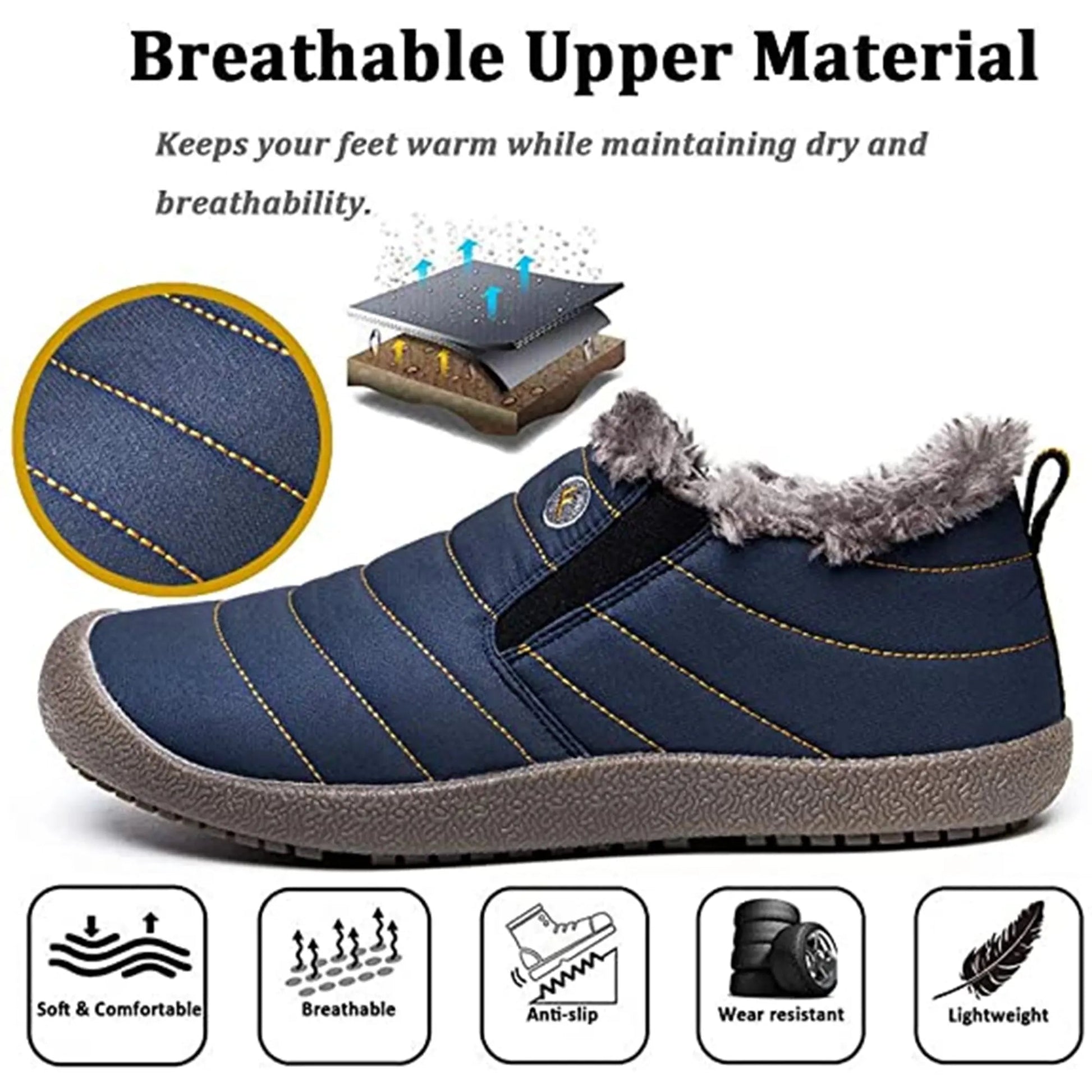Wasserdichte Stiefel Frauen Winter - IdealeKleiden