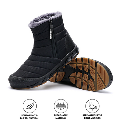 Bottes de neige imperméables et chaudes pour hommes et femmes