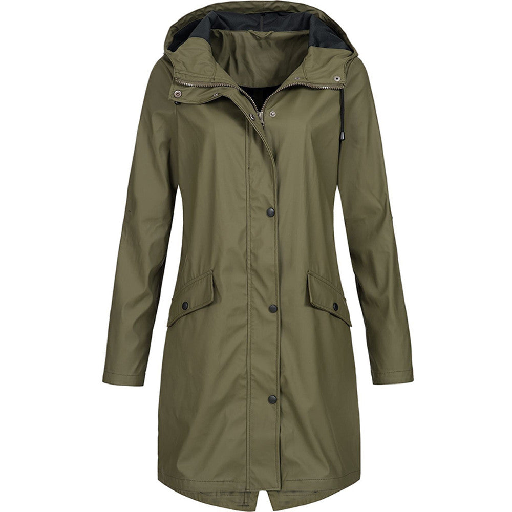 Veste de pluie imperméable Capuche Pratique