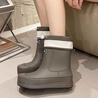 Bottes imperméables femme Outdoor – Confortables Antidérapantes