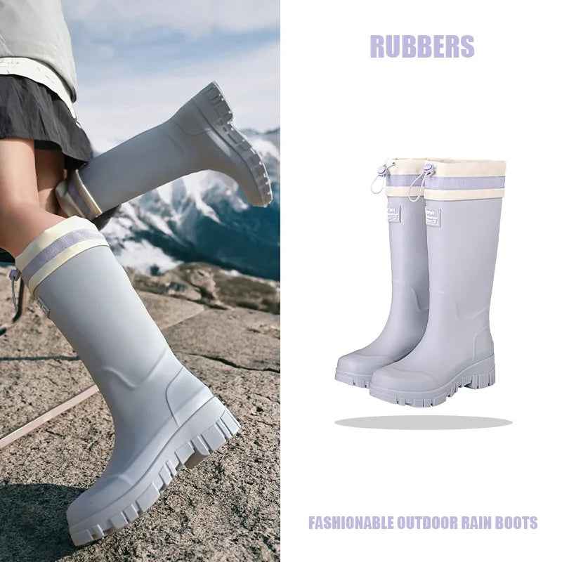 Bottes de pluie imperméables ajustables pour enfants et adultes