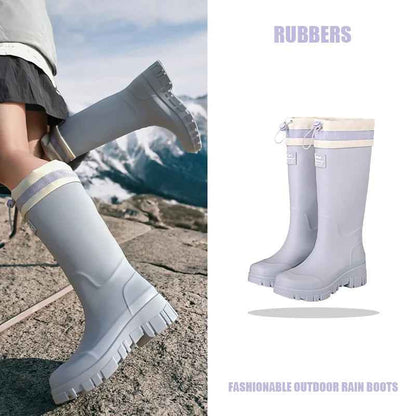 Bottes de pluie imperméables ajustables pour enfants et adultes