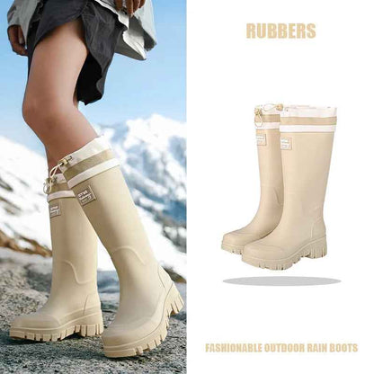Bottes de pluie imperméables ajustables pour enfants et adultes