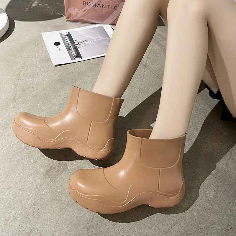 Bottes de pluie femme Antidérapantes Confortables