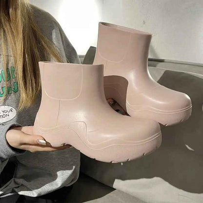 Bottes de pluie femme Antidérapantes Confortables