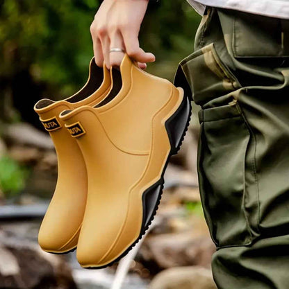 Bottes de pluie imperméables Caoutchouc robuste Extérieur