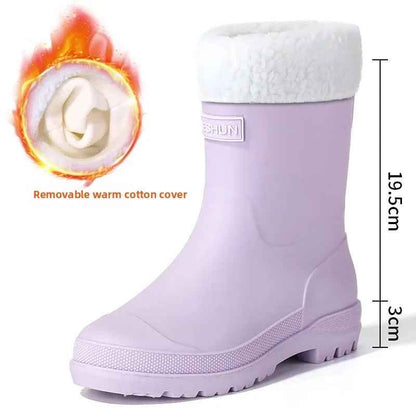 Bottes de pluie élégantes pour femmes et hommes