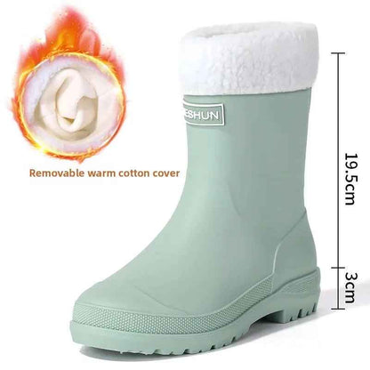 Bottes de pluie élégantes pour femmes et hommes