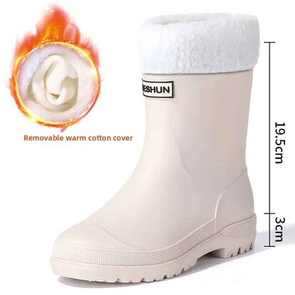 Bottes de pluie élégantes pour femmes et hommes
