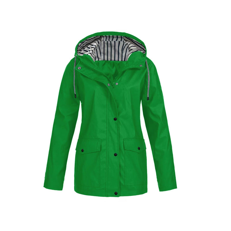 Imperméable Femme Élégant Mi-long