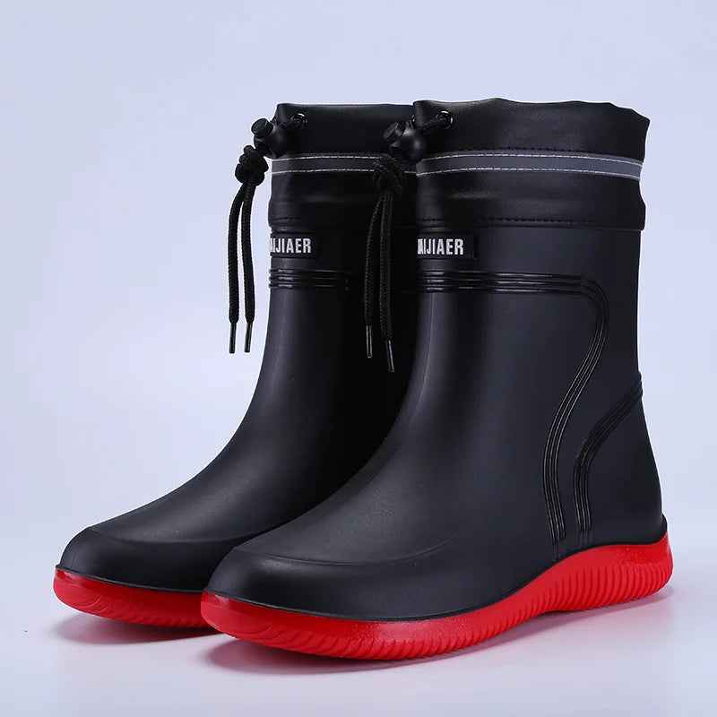 Bottes en caoutchouc antidérapantes Femme Confort Design